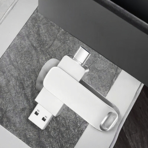 <span class=keywords><strong>2</strong></span>-इन-1 सिल्वर लोगो कुंजी यूएसबी 3.0 फ्लैश ड्राइव कस्टम धातु पैकिंग के साथ 16 जीबी मेमोरी स्टिक - Product Image 3