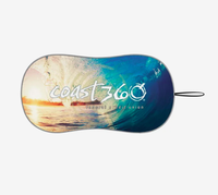 Pare-soleil de voiture personnalisé imprimé en couleur, contour intégré, protection UV, publicité promotionnelle, cadeau, vente en gros