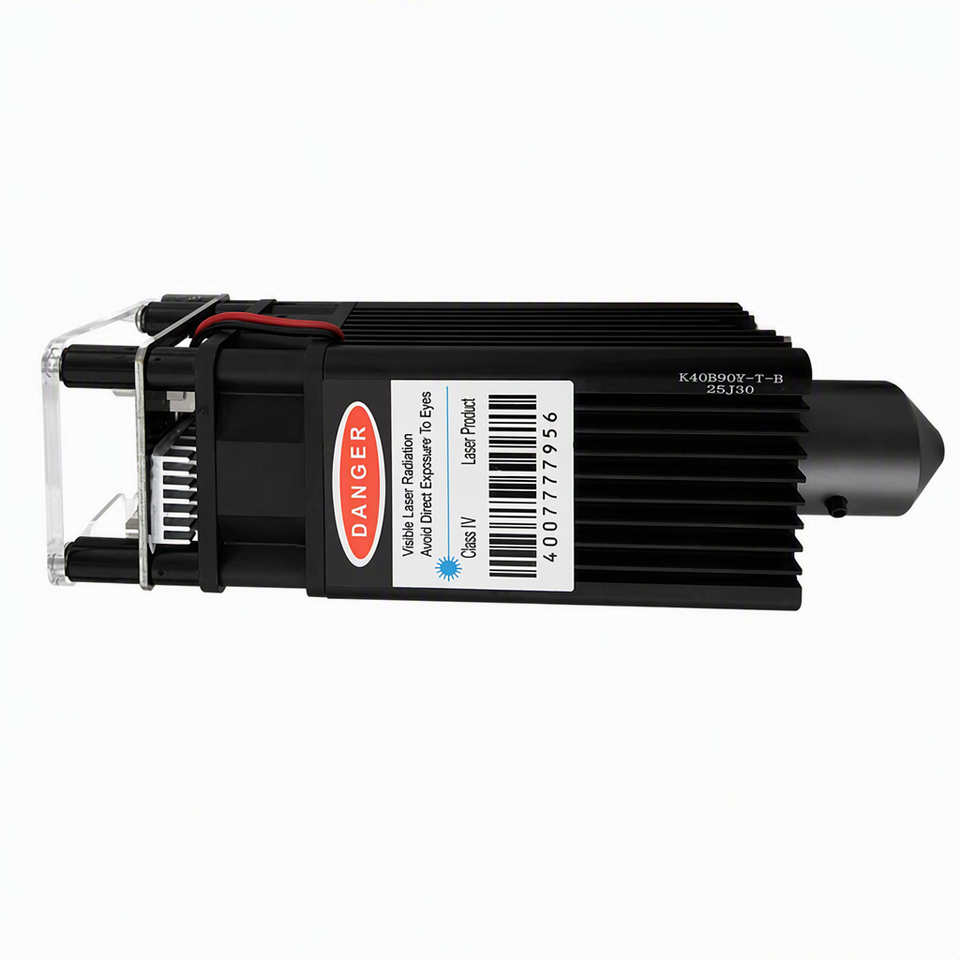 Laser Module Optical Design 12V Optical Power 450nm 10W Laser Engraving Module with Air Assist ...