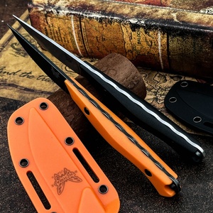 Cuchillo de caza de hoja fija BM 15700 Flyway 8Cr13Mov con mango de fibra de nailon y funda. Herramientas Tácticas de Supervivencia para Campismo al Aire Libre - Product Image 5