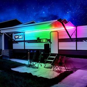 Customized WiFi 12V 24V IR <b>Control</b> Waterproof IP67 8mm SMD 5050 <b>RGB</b> Smart Dimmable 5m Indoor Flexible CE Certified Strip Light - Product Image 4