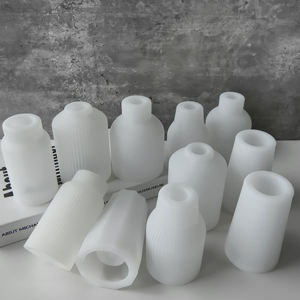 J10-287 Vaasarrangement Kristal Druppel Siliconen Mal DIY Gips Cement Bloemarrangement Opslag Harsen Mallen - Product Image 6