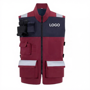 Gilet réfléchissant de sécurité tactique médicale, gilet d'ambulance, haute visibilité, personnalisé, bon marché - Product Image 1