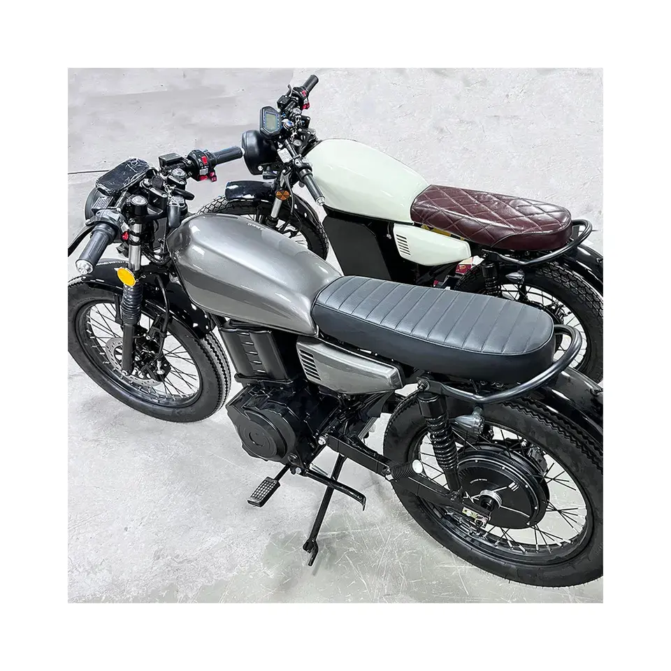 Quality Electric Motorcycle Retro CG 3000W Fashion Design E-scooter Motorbike For Adults