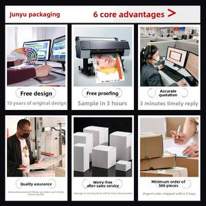 Caja blanca pequeña al por mayor, caja de cartón blanca plegable y gruesa, caja de embalaje para cosméticos, caja de color, personalización por lotes - Product Image 4