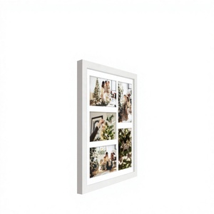 Real Wooden Iron Photo <b>Frame</b> with Die Cutting Printing Custom Size Graduation Family <b>Picture</b> Stand for Home - Product Image 6