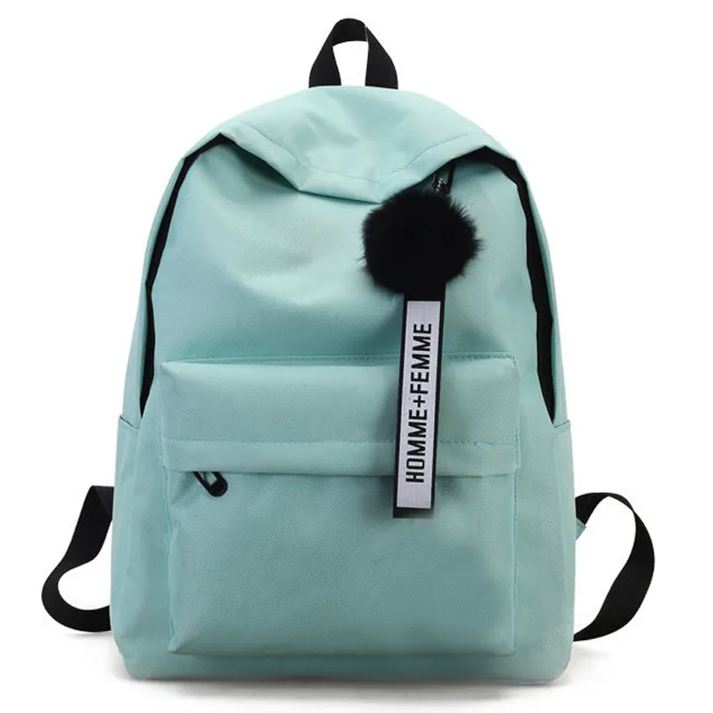 2023 Japan Korea Lower Price Canvas Students School Back Pack Ins Style Pupil Teenager Primary Middle School School Backpack Bag