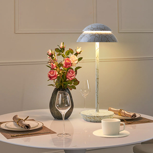 Nhà Hàng Mới Sang Trọng Không Dây Có Thể Sạc Lại Cảm Ứng Bảng Đèn Khách Sạn Thanh Phòng Khách Đọc Sách Trang Trí LED Bàn Đèn - Product Image 5