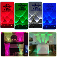 Bothlighting 15W RGBWA UV Projecteur LED DMX sans fil Chroma Cannon à piles pour DJ, bars, mariages et événements