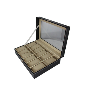 Hộp Đồng Hồ Cortex Màu Đen Đơn Giản Bán Sỉ Bằng Da Hộp Đồng Hồ Xách Tay Đẹp - Product Image 3