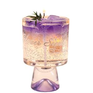 Bougie aromathérapeutique en forme de tasse, pudding aux fruits mignon, cadeau <span class=keywords><strong>d</strong></span>'anniversaire, romantique, créative, cire mélangée, artisanat semi-manuel, ambiance - Product Image 5