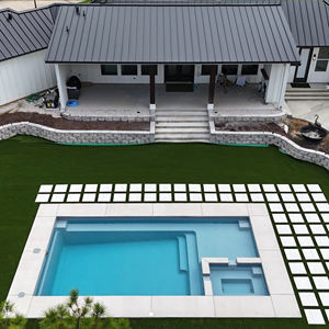 Piscine familiale professionnelle Wave 20 pieds, fabriquée en fibre de verre, grande taille, luxe, piscine extérieure, spa. - Product Image 5