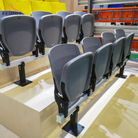 Chaise en plastique pour stade de football en plein air, sièges fixes pour arène sportive, tribune