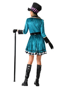 Disfraz de Halloween de Circo, Alicia, Sombrerero Loco, Mago Adulto, Disfraces para Actuaciones, Discoteca, Entrenador de Animales, Disfraces de Escenario, Carnaval - Product Image 4