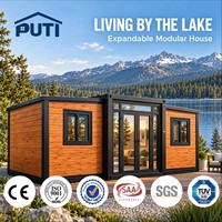 Maison Conteneur Modulaire Préfabriquée Extensible en Acier pour Hôpital, Clinique, Abri de Secours d'Urgence à Déploiement Rapide
