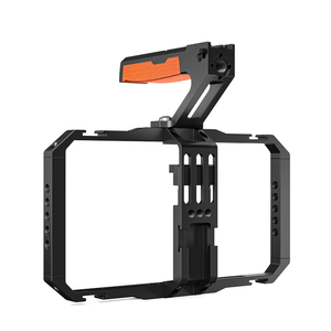 Aluminum Alloy Handheld Phone Video Rig Cage with Handles Power Bank Clip <strong>for</strong> <strong>iPhone</strong> <strong>Camera</strong> Accessories - Product Image 5