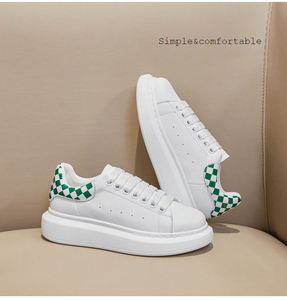 Zapatillas blancas unisex de alta calidad informales de moda de diseñador multicolor - Product Image 5