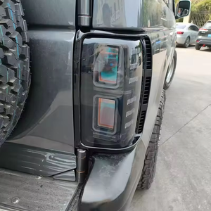 Luz Trasera LED Estrecha para Mitsubishi Pajero Montero 91-99 V33 V43 V55, Conjunto de Luces Traseras con Carcasa Negra, Par - Product Image 1