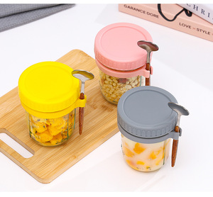 Vente en gros de pots en verre modernes de grande capacité avec couvercle hermétique, pour la conservation de la fraîcheur, pour le rangement dans la cuisine et le garde-manger - Product Image 6