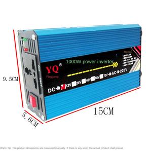 <span class=keywords><strong>1000W</strong></span> Hoogvermogen <span class=keywords><strong>12V</strong></span>/24V/48V/60V/72V naar AC 220V Omvormer Booster voor Auto & Huishoudelijk Gebruik - Product Image 4