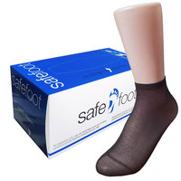 72 paires/boîte Chaussettes jetables en nylon, légères, pour le voyage, couvre-pieds quotidiens à usage unique pour la maison et l'essayage de chaussures