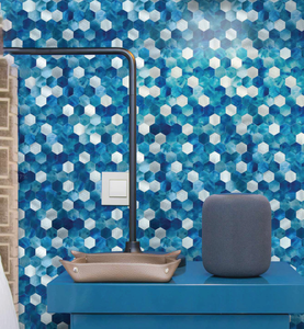 Aluminium auto-adhésif Pvc Mosaïque <span class=keywords><strong>Salle</strong></span> <span class=keywords><strong>de</strong></span> <span class=keywords><strong>bain</strong></span> Cuisine Dosseret Remodelage Mural Mosaïque 4m Adhésif Stratifié Pvc Carrelage Mural - Product Image 3