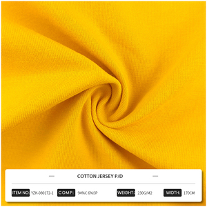 Bán buôn duy nhất Jersey vải cotton kéo dài dệt <span class=keywords><strong>Spandex</strong></span> vải telas cho T-Shirts - Product Image 2