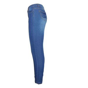 Quần Jean nữ kiểu dáng thời trang, size lớn, ôm dáng, chất liệu denim co giãn - Product Image 4