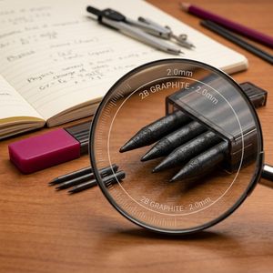 Recambios de minas de lápiz Elite 2.0mm 2B, resina de polímero de alta calidad, estándar global, certificado BSCI EN-71, material escolar y de arte - Product Image 2