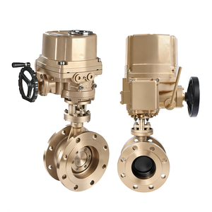 COVNA Urgent Order Motorized <b>Valves</b> Explosion-Proof Electric Triple Offset <b>Butterfly</b> <b>Valve</b> for Chemical Temperature Water <b>Valves</b> - Product Image 2