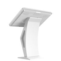 Kiosque à écran tactile de type K ultra-mince personnalisé holographique de haute résolution de publicité de bureau d'ordinateur d'Android