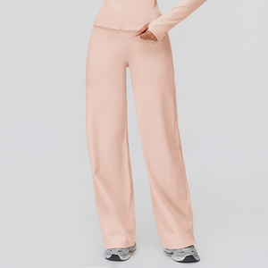 Attività di corsa all'aperto pantaloni Compressiong di alta taglia per <span class=keywords><strong>donne</strong></span> Yoga <span class=keywords><strong>allenamento</strong></span> Fitness Pilates gamba larga foderata in pile - Product Image 6