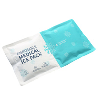 Compresse froide médicale stérile portable, compresse rafraîchissante instantanée jetable pour trousse de premiers secours