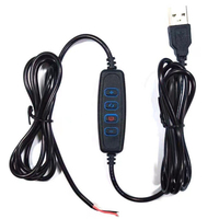 USB 5V Kablosuz Kontrol 1 Kanal LED Dimmer CCT Karartma Uzatma Kablosu Anahtarı DIY LED Şerit Işıklar için