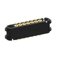 Conector Magnético Compacto de 7 Pines, Paso de 2.5 mm, Sonda de Carga con Resorte