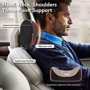<span class=keywords><strong>Coussin</strong></span> pour le cou de la voiture 2 pièces, ultra confortable, doux, appuie-tête, améliore le confort de <span class=keywords><strong>conduite</strong></span> et de voyage, comme un nuage. - Product Image 5