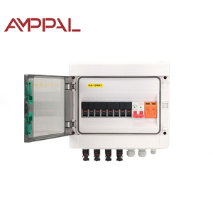 Combinatore Solare Fotovoltaico con 4 Ingressi, 1 Uscita DC 500V, Fusibile MCB, Impermeabile IP65, Protezione da Fulmini a 12 Vie, Monitoraggio e Distribuzione di Energia - Product Image 1