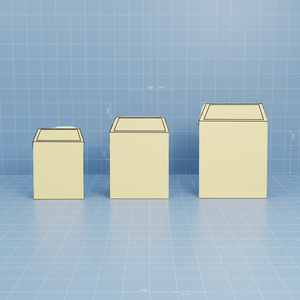 <span class=keywords><strong>Moldes</strong></span> de Silicona de Doble Capa de Alta Calidad <span class=keywords><strong>para</strong></span> Macetas Cuadradas, Más Vendidos en Estados Unidos - Product Image 1