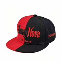 Casquette Snapback Personnalisée Broderie Bicolore Moda Gorras De Béisbol Personnalisées Réglable Hip Hop Unisexe Visière Plate Vente en Gros