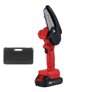 Mini tronçonneuse électrique sans fil 4 1/2 pouces, super légère et puissante, pour bricolage, coupe de bois, élagage d'arbres, OEM - Product Image 2