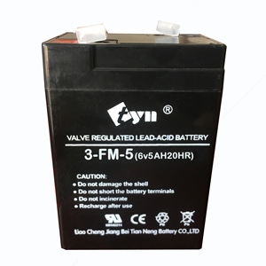 Batería de reciclaje profundo 6v5ah/AGM, <span class=keywords><strong>acumulador</strong></span> sla, 6v - Product Image 3