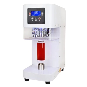 Máquina Selladora de Latas de Té de Burbujas Tipo Mesa/Selladora de Latas Semiautomática de Alta Velocidad/Selladora de Frascos de Plástico para Cerveza - Product Image 3