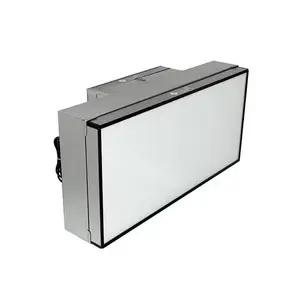 Filtro aria Hepa da 0.3 micron 99.99% H13 H14 per ffu portatile con telaio in alluminio o zincato