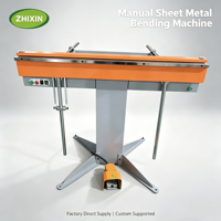 Mesin Pembengkok Plat Logam Manual Magnetik Harga Murah 1250E Box and Pan