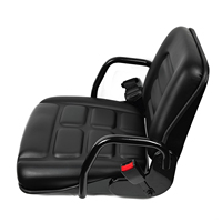 Siège universel en mousse de PU en acier noir PVC pour équipement de construction tracteurs bulldozers excavatrices chariot élévateur nouvel état vente au détail