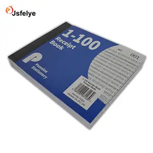 Duplicare Ricevuta Libro Numerato In Contanti 1-100 Pagine di Carbonio Pad Fattura