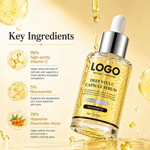Marca Propia, Aumenta la Luminosidad, Despierta la Piel Opaca, 99% Vitamina C Pura, Tecnología Liposomal de Niacinamida, Suero en Cápsulas con Vitamina C Profunda - Product Image 5