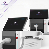 Mesin Penghilang Bulu Laser Dioda 4 Panjang Gelombang Cepat Permanen Portabel 755 808 940 1064nm Sistem Pendingin Ganda Sertifikat CE
