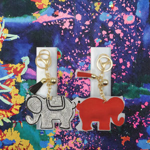 Llavero con Colgante de Delfín de Cristal Kun He, Adorno de Animal Marino, Cadena de Aleación Metálica de 5 cm, para Coche, Diseño de Dibujos Animados - Product Image 3