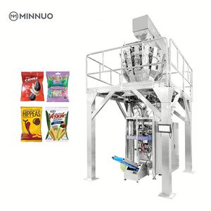 Remplissage automatique de pesage multitêtes de haute précision Machine d'emballage de snacks alimentaires Vffs Machine de remplissage à pesage rapide - Product Image 1